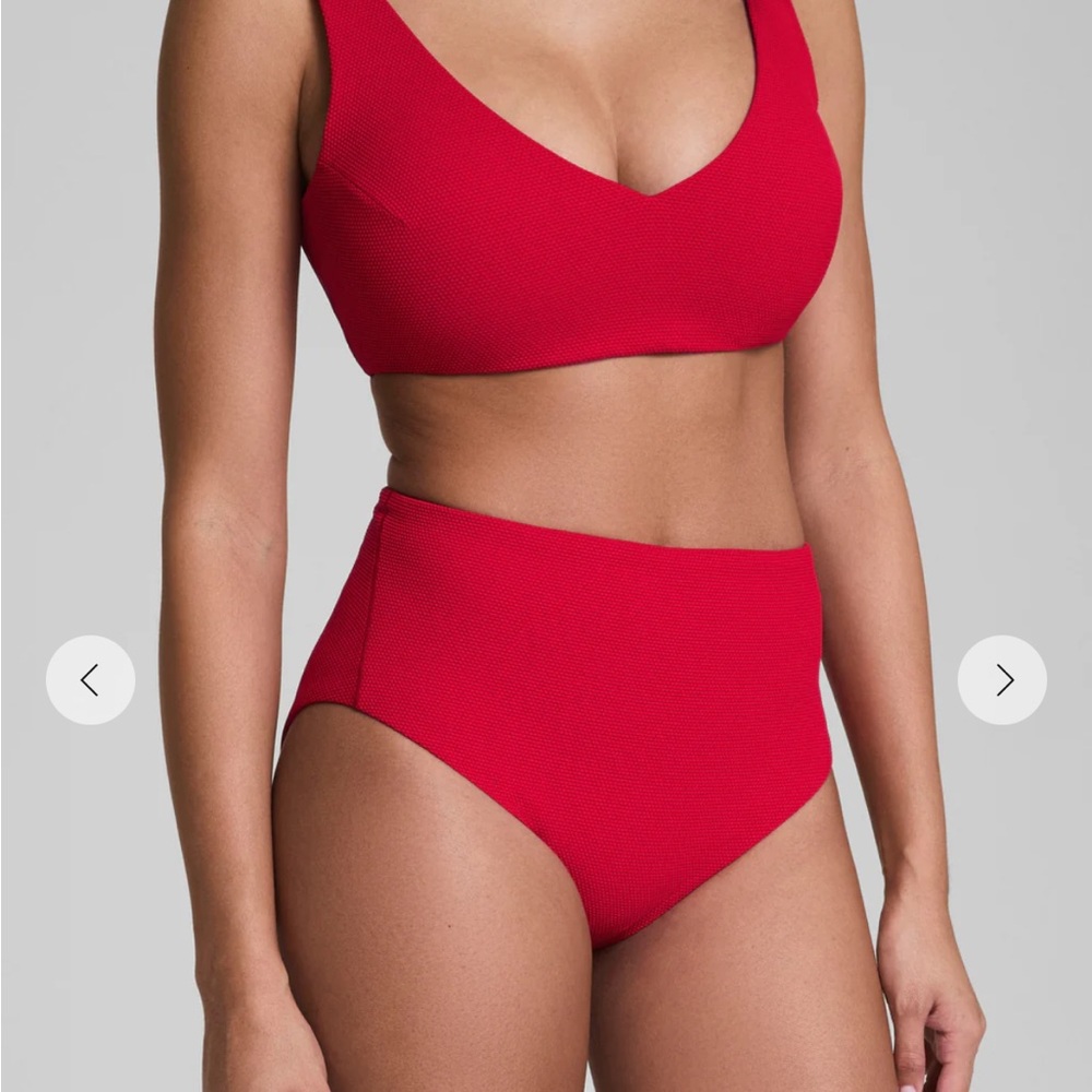 NWT Spanx Hi-rise Cheeky Bikini set